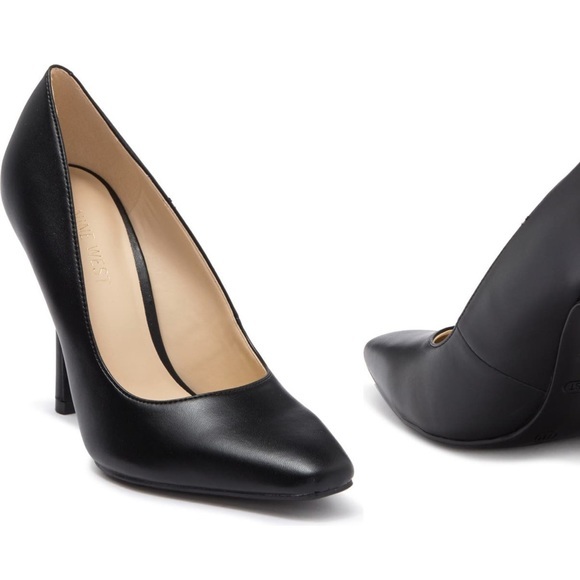Nine West Shoes - Nine West Ailie Pointed Top Leather Pump